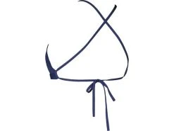 Alternative view of Arena Solid Tie Back Top Schwimmbikini Oberteil - 36 Navy/white