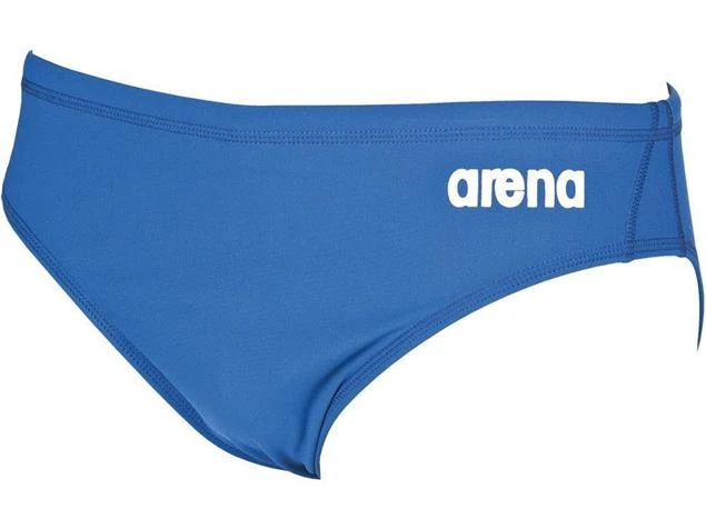 Arena Solid Brief Badehose - 3 Royal/white 3 Arena Solid Brief Badehose - 3 Royal/white
