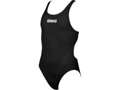 Arena Solid Youth Mädchen Badeanzug Swim Tech Back - 128 Black/white