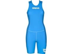 Arena Powerskin ST Women Trisuit Einteiler Rear Zipper - M Brilliant Blue