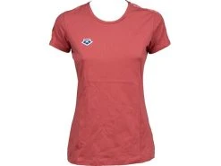 Arena Icons Damen Team T-Shirt - M Rust/rust