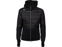 Arena Team Line Unisex F/Z Half-Quildet Wärmejacke 004915 - XS Black