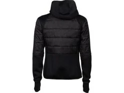 Alternative view of Arena Team Line Unisex F/Z Half-Quildet Wärmejacke 004915 - XS Black
