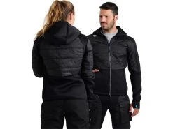 Arena Team Line Unisex F/Z Half-Quildet Wärmejacke 004915 - XS Black 7 Arena Team Line Unisex F/Z Half-Quildet Wärmejacke 004915 - XS Black -Arena Online 20Team20Line20Unisex20Hooded20FundZ20Jacked bk 3
