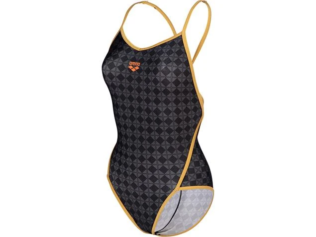 Arena 50th Anniversary Badeanzug Diamond Back 50 Jahre Kollektion - 38 Black Multi/gold