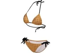 Arena 50th Anniversary Gold Triangle Bikini 50 Jahre Kollektion - 38 Gold Multi/black