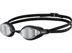 Arena Air-Speed Mirror Schwimmbrille - Black/silver