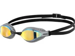 Arena Air-Speed Mirror Schwimmbrille - Silver/yellow Copper