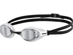Arena Air-Speed Mirror Schwimmbrille - White/silver