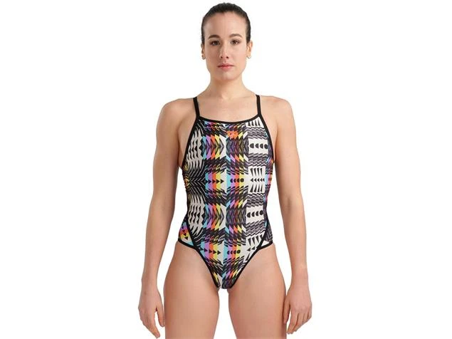 Arena Allover Badeanzug Super Fly Back - 42 Black/multi - Image 3