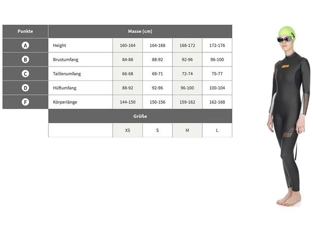 Arena Triwetsuit Carbon WCE Women Neoprenanzug Black WCE - L - Image 2