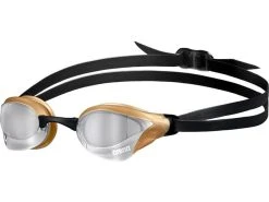 Arena Cobra Core Swipe Mirror Schwimmbrille - Silver/gold