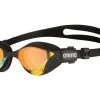 Arena Cobra TRI Swipe Mirror Schwimmbrille - Yellow Copper/black