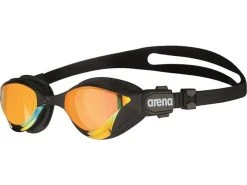 Arena Cobra TRI Swipe Mirror Schwimmbrille - Yellow Copper/black