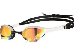 Arena Cobra Ultra Swipe Mirror Schwimmbrille - Yellow Copper/white