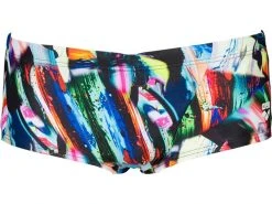 Arena Colourful Painting Low Waist Badehose - 2 Black/multi