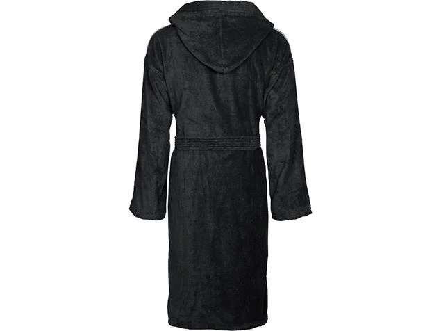 Arena Core Soft Robe Bademantel - S Black/white - Image 3