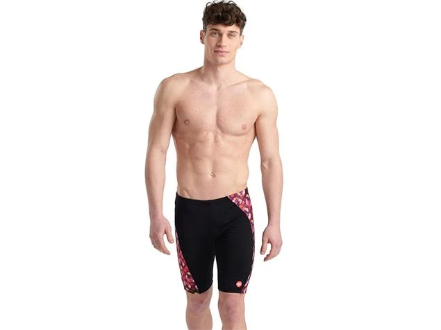 Arena Crazy Allover Panel Jammer Badehose - 3 Black/multi - Image 3
