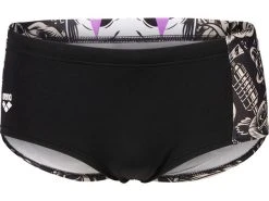 Arena Crazy King Skull Low Waist Badehose - 3 Black/white Multi