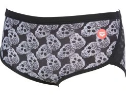 Arena Crazy Pop Skulls Low Waist Badehose - 3 Black/multi