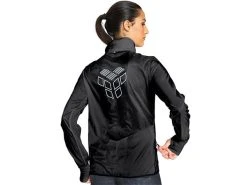 Arena Damen Windbreaker Laufjacke - L Black/silver -Arena Online Damen20Windbreaker20Laufjacke bksilver 4