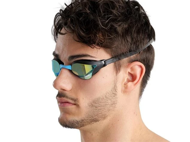 Arena Diamonds Cobra Core Swipe Mirror Schwimmbrille Limited Edition - Aqua/black - Image 3