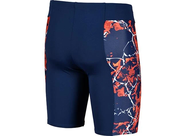 Arena Earth Texture Jammer Badehose - 7 Navy/red Multi - Image 2