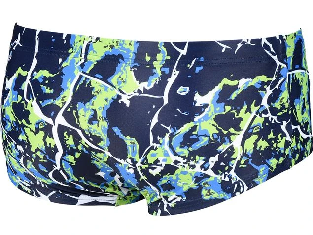 Arena Earth Texture Low Waist Badehose - 3 Navy/soft Green Multi 4 Arena Earth Texture Low Waist Badehose - 3 Navy/soft Green Multi – Bild 2