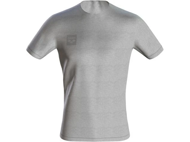Arena Essential Herren T-Shirt - S Medium Grey Melange 3 Arena Essential Herren T-Shirt - S Medium Grey Melange