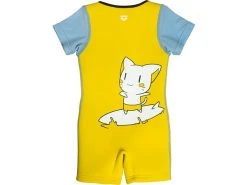 Alternative view of Arena Friends Warmsuit Neopren Shorty - 7-8Y Yellow
