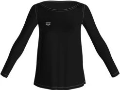 Arena Gym Damen Crew Neck Shirt - XS Black