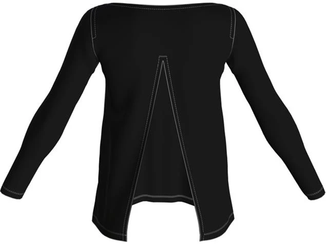 Arena Gym Damen Crew Neck Shirt - XS Black 4 Arena Gym Damen Crew Neck Shirt - XS Black – Bild 2