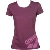Arena Gym Damen Tee Logo Driven T-Shirt - S Red Wine