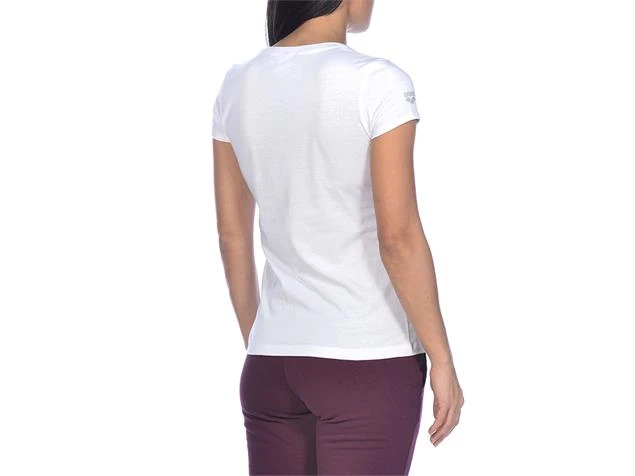 Arena Gym Damen Tee Logo Driven T-Shirt - S White - Image 4