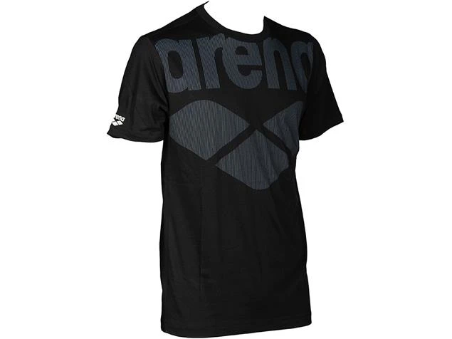 Arena Gym Herren Tee Logo Driven T-Shirt - S Black - Image 3
