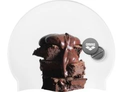 Arena HD Silikon Badekappe - Choco
