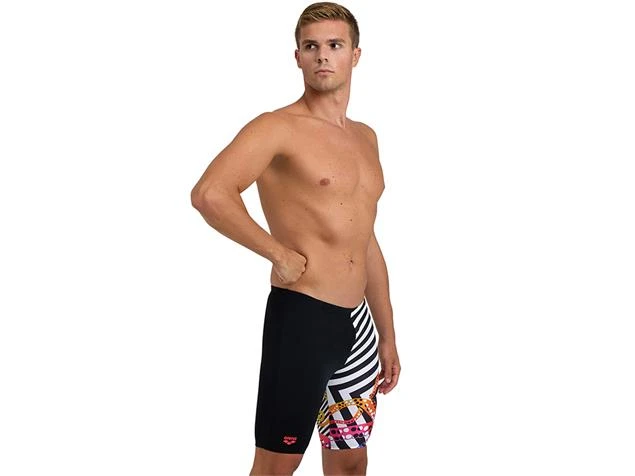 Arena Crazy Octopus Jammer Badehose - 3 Black/white Multi - Image 3