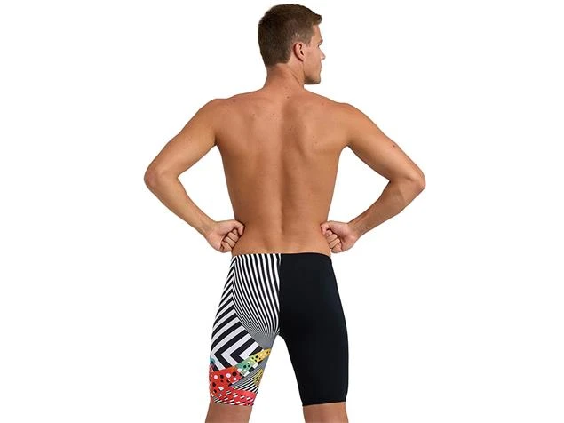 Arena Crazy Octopus Jammer Badehose - 3 Black/white Multi - Image 4