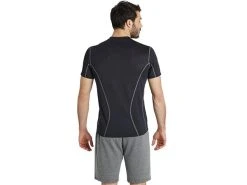 Arena Herren Panel T-Shirt - XL Black/black -Arena Online Herren20Panel20T Shirtte blak 4