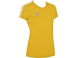 Arena Icons Damen Team T-Shirt - M Lily Yellow/white