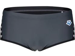 Arena Icons Panel Low Waist Badehose - 3 Asphalt/black