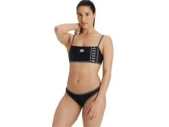 Arena Icons Bandeau Schwimmbikini - 36 Black/asphalt -Arena Online Icons20Schwimmbikini blackasphlato 3