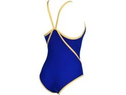 Arena Icons Swimsuit Badeanzug Super Free Back - 42 Neon Blue/butter -Arena Online Icons20Swimsuit20Badeanzug neonblueblutter 2