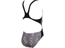 Alternative view of Arena Kikko Mädchen Badeanzug Swim Tech Back - 128 Black/black Multi