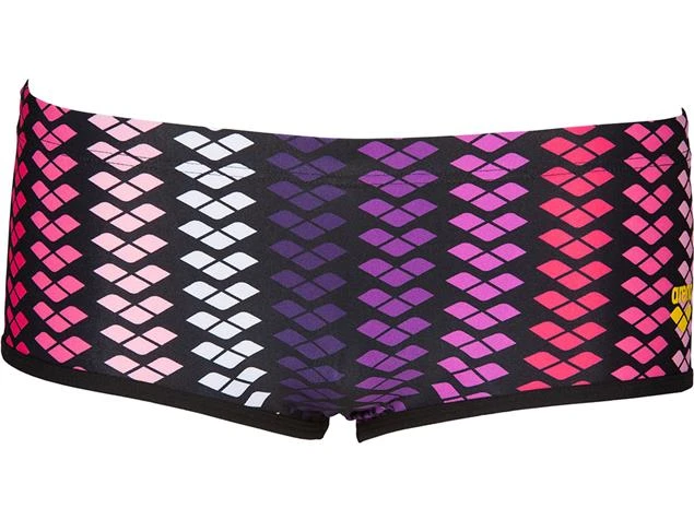 Arena ONE Logo Stripe Low Waist Badehose - 1 Black/multi - Image 2