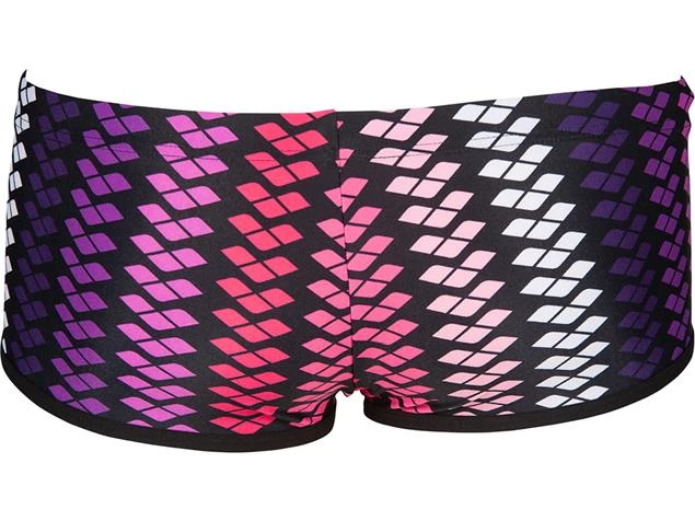 Arena ONE Logo Stripe Low Waist Badehose - 1 Black/multi - Image 3