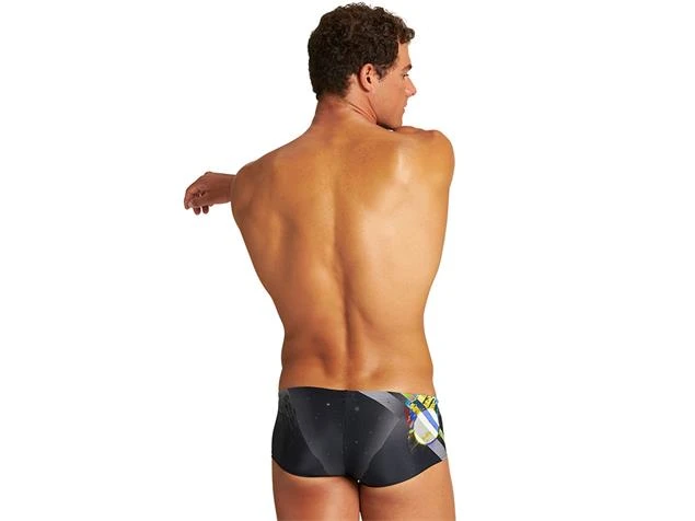 Arena One Perspective Low Waist Badehose - 6 Black/multi - Image 4