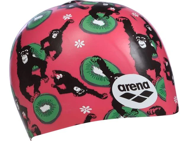Arena Poolish Moulded Silikon Badekappe - Monkey