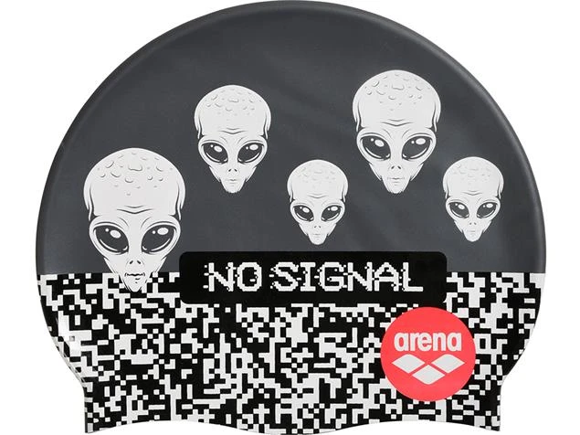 Arena Print 2 Badekappe Crazy Signal