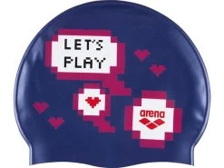 Arena Print Junior Silikon Badekappe - Let´s Play